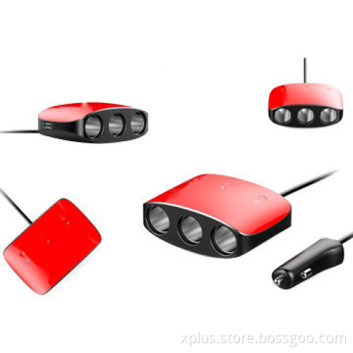 In-car charger with 3 output